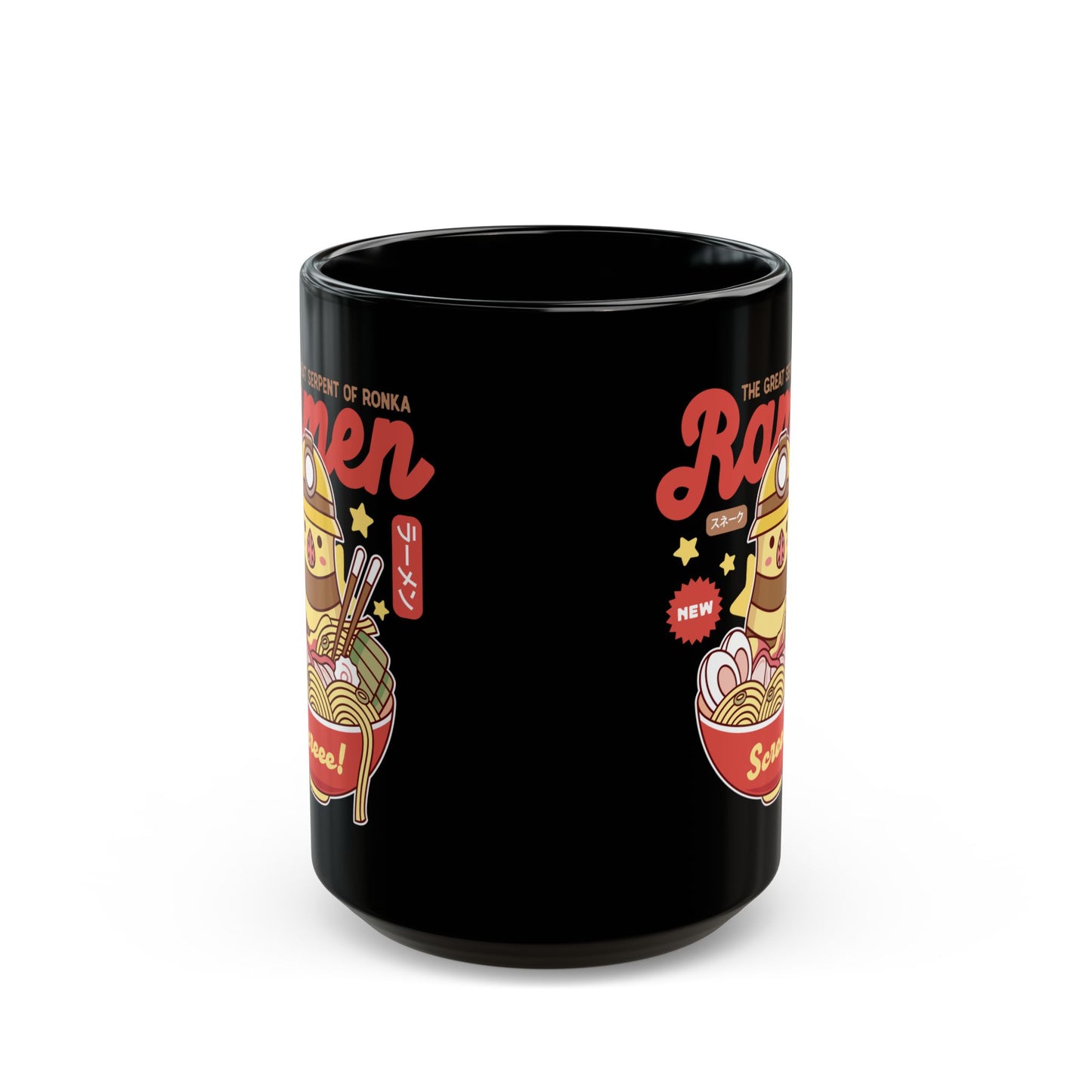Serpent Of Ronka Ramen Black Mug