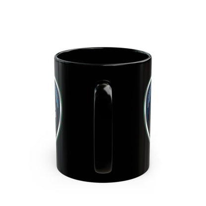 Grub Love Emblem Black Mug