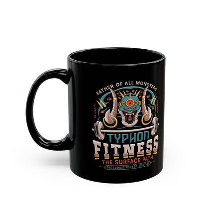 Father Of All Monsters Fitness Emblem Black Mug
