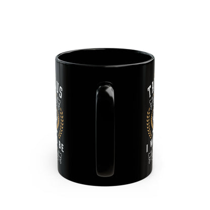 Tantalus Theater Troupe Emblem Black Mug