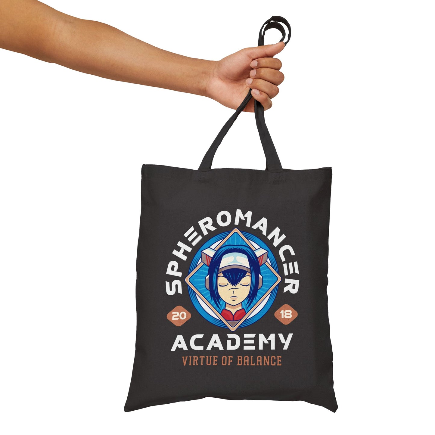 True Spheromancer Academy Canvas Tote Bag