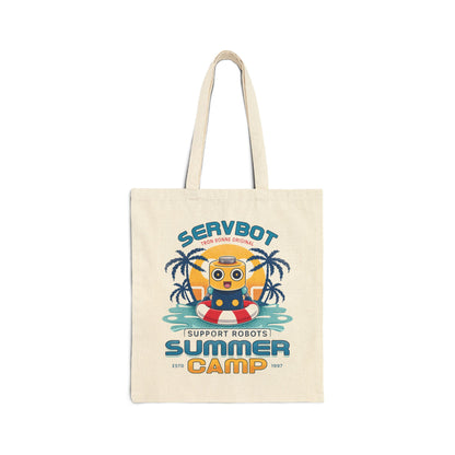Servbot Summer Camp Vintage Tote Bag