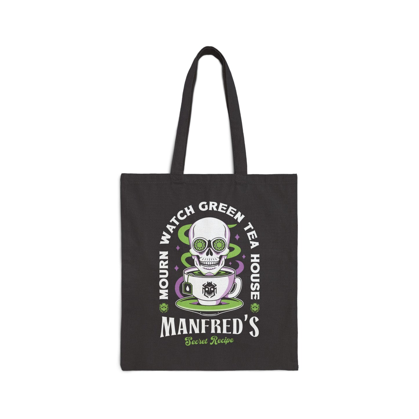 Mourn Watch Green Tea Cotton Canvas Tote Bag