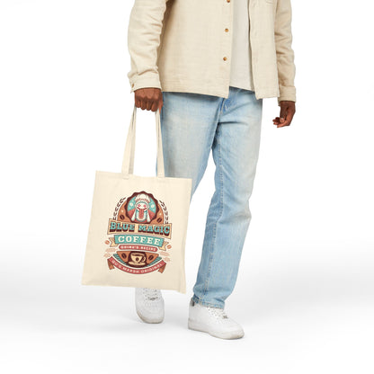 Quina Quen Coffee Vintage Canvas Tote Bag