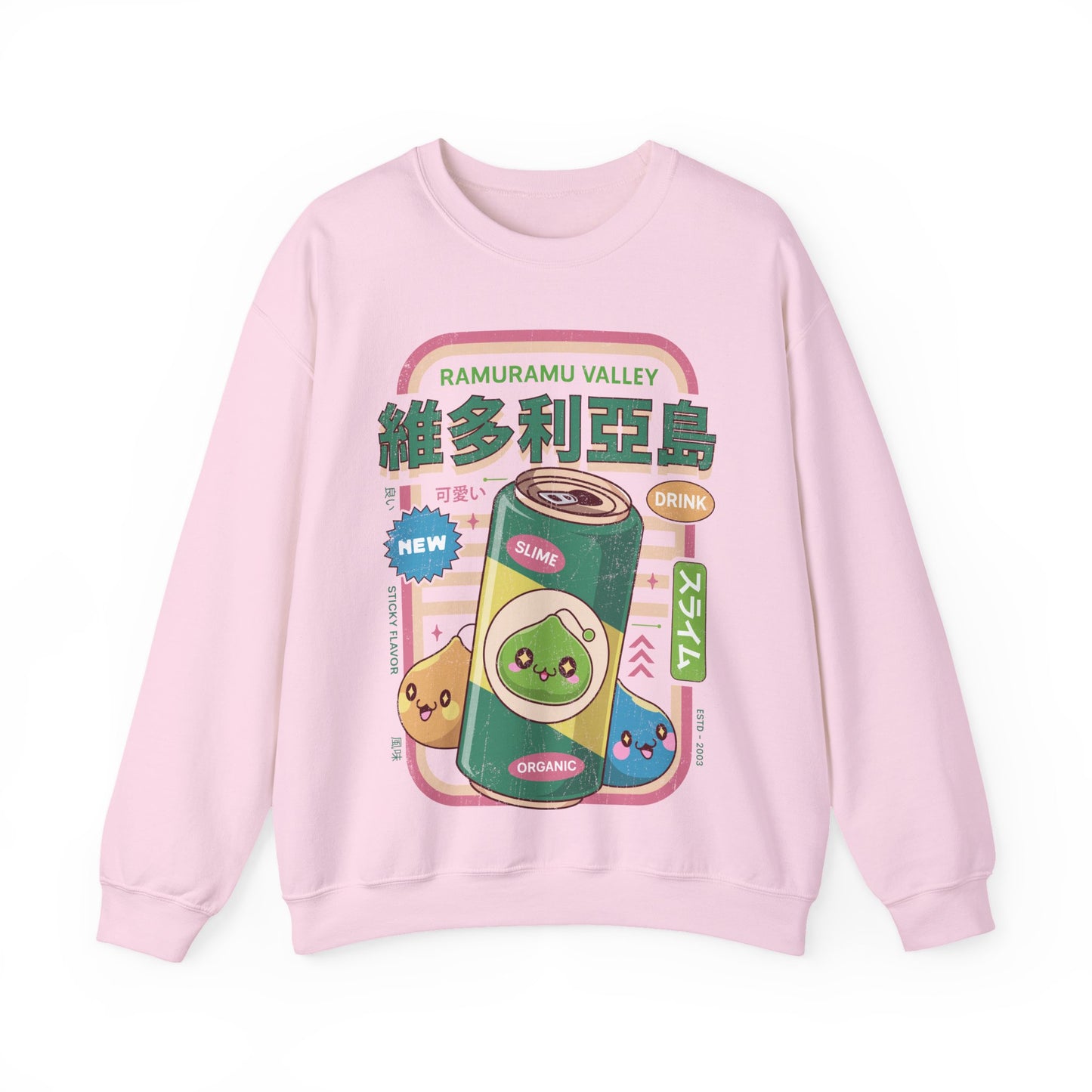 Ramuramu Valley Energy Drink Unisex Crewneck Sweatshirt