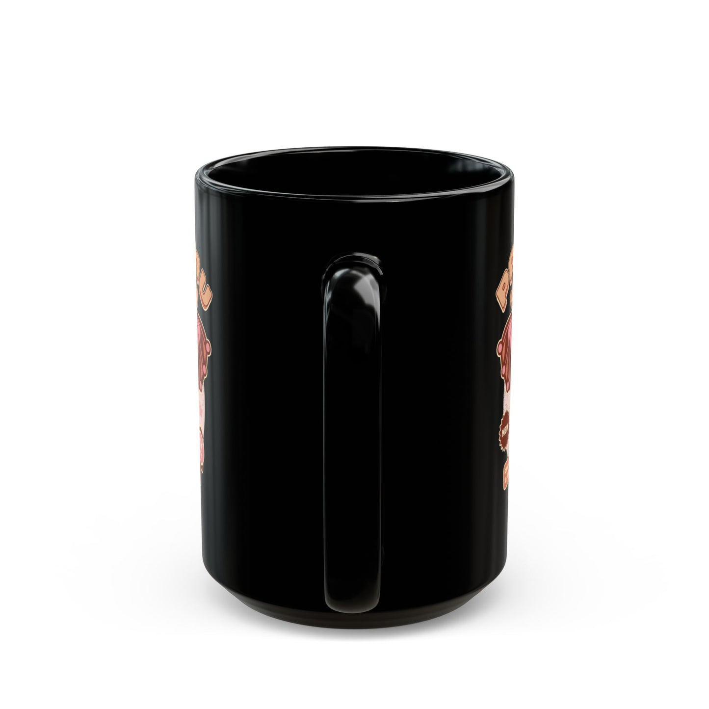 Paolumu Ice Cream Black Mug