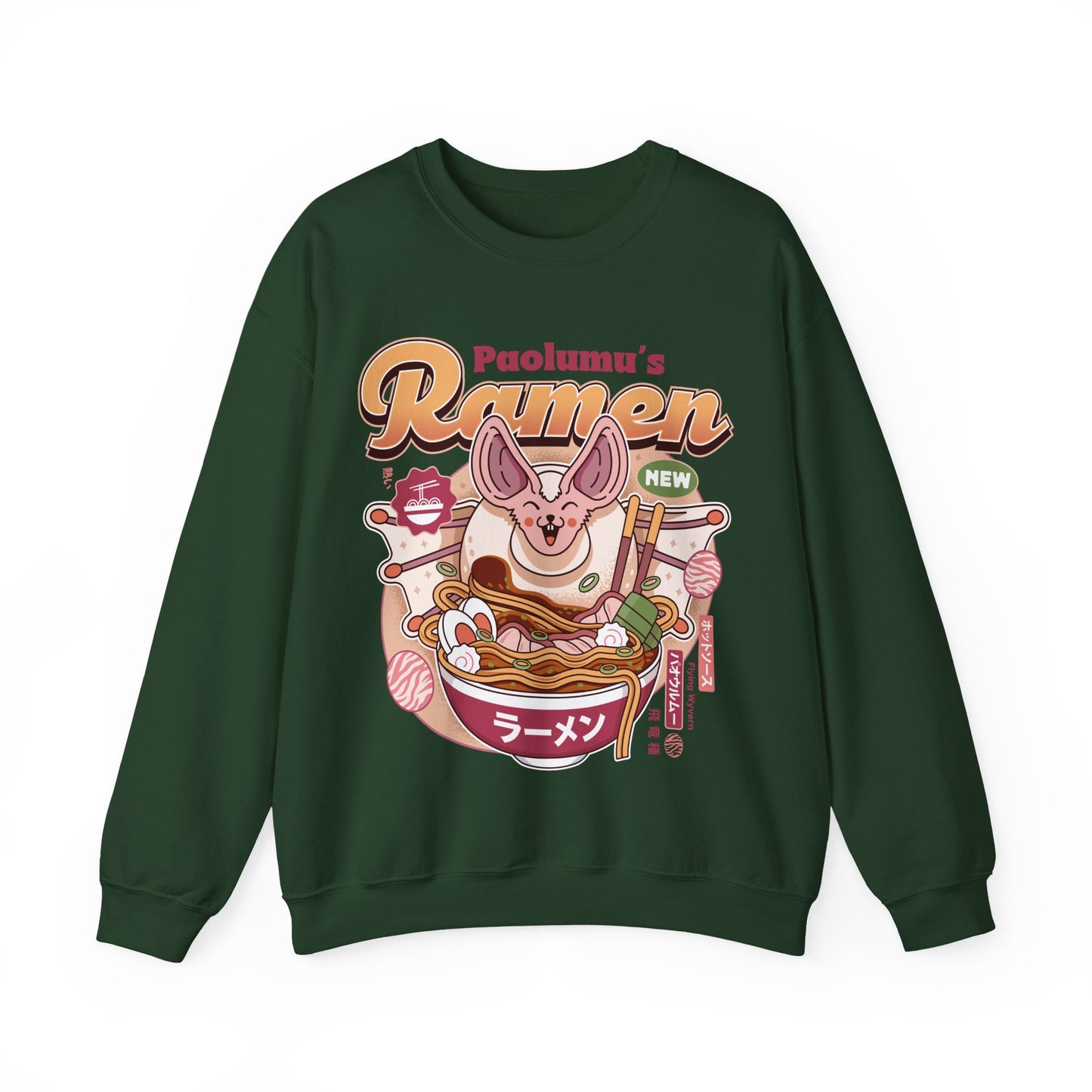 Paolumu Ramen Vintage Crewneck Sweatshirt