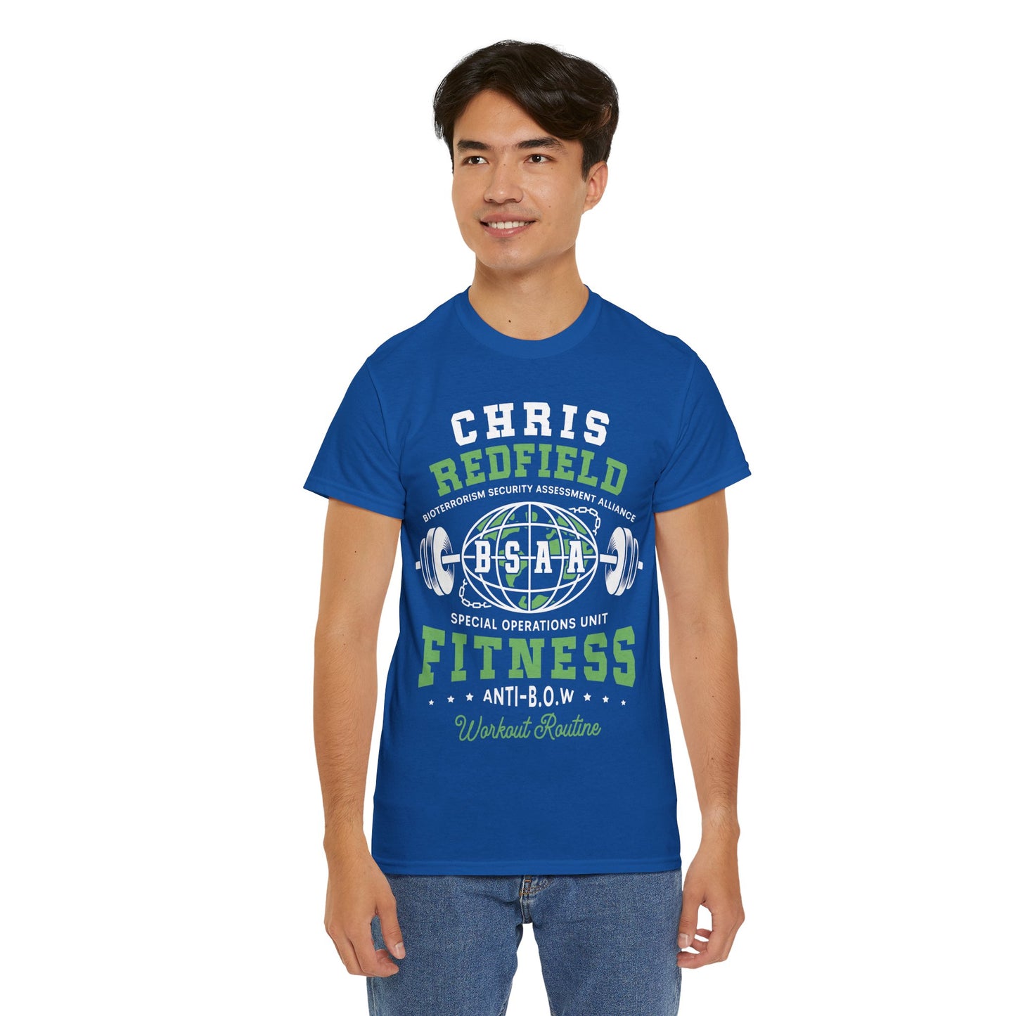 Bsaa Redfield Fitness Emblem Unisex T-Shirt