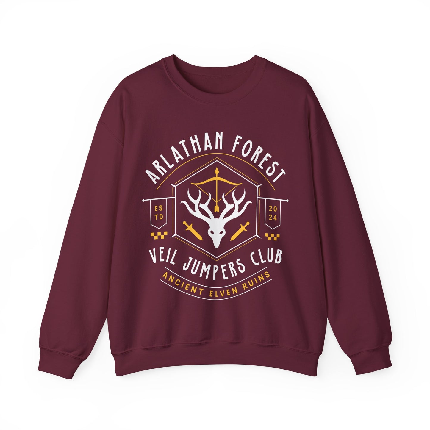 Veil Jumpers Club Emblem Unisex Crewneck Sweatshirt