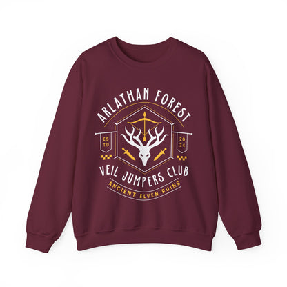 Veil Jumpers Club Emblem Unisex Crewneck Sweatshirt
