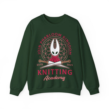 Pharloom Knitting Emblem Crewneck Sweatshirt