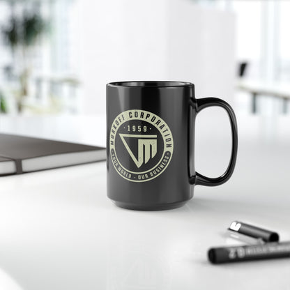 Murkoff Corporation Emblem Black Mug
