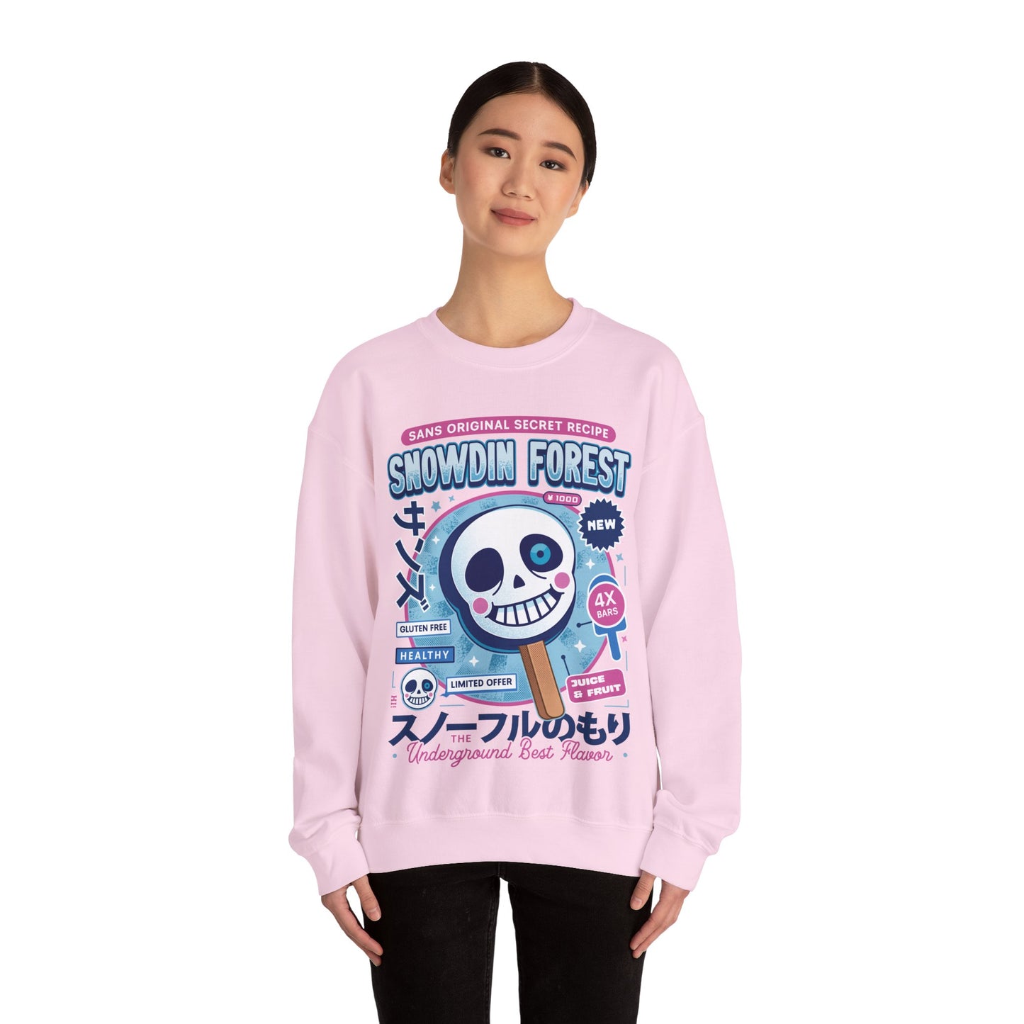 Snowdin Forest Ice Cream Crewneck Sweatshirt