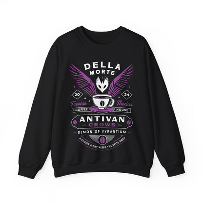 Antivan Crows Coffee Crest Unisex Crewneck Sweatshirt