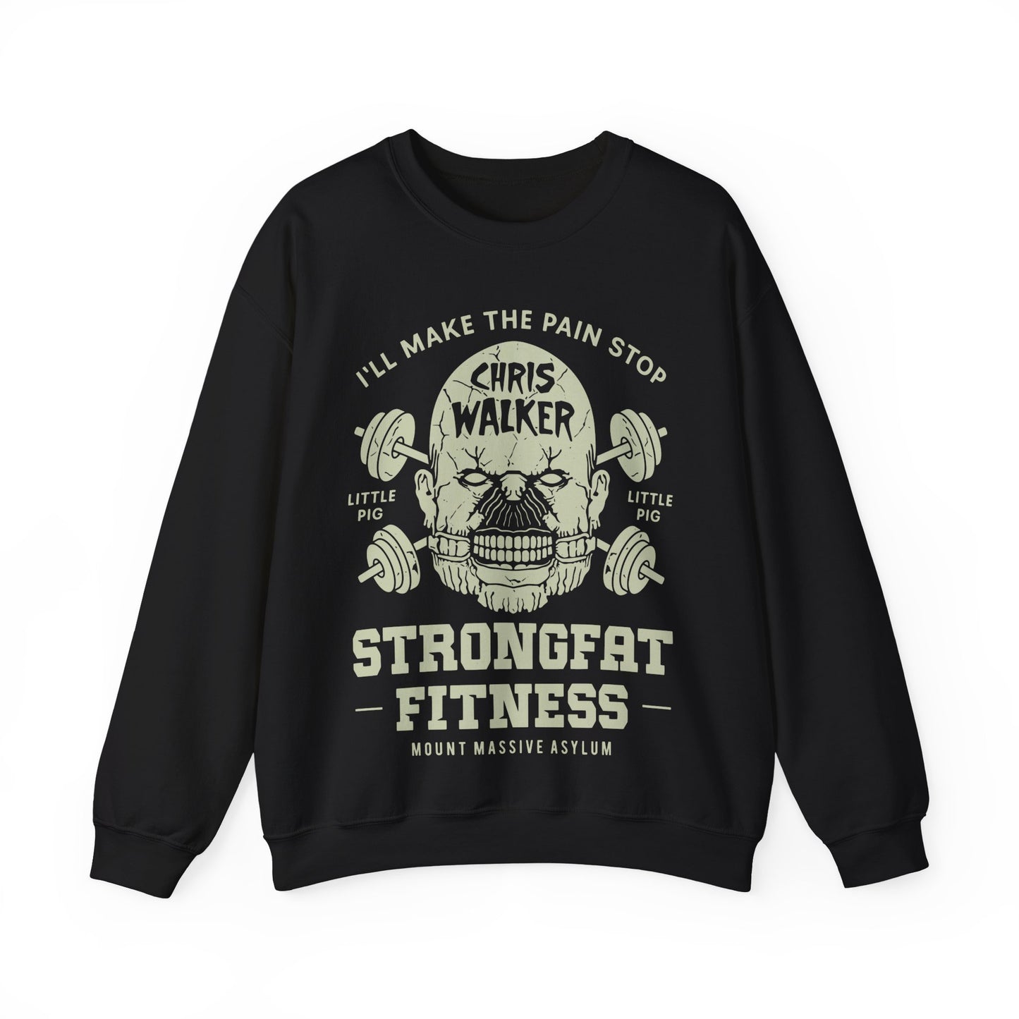 Mount Massive Asylum Fitness Unisex Crewneck Sweatshirt