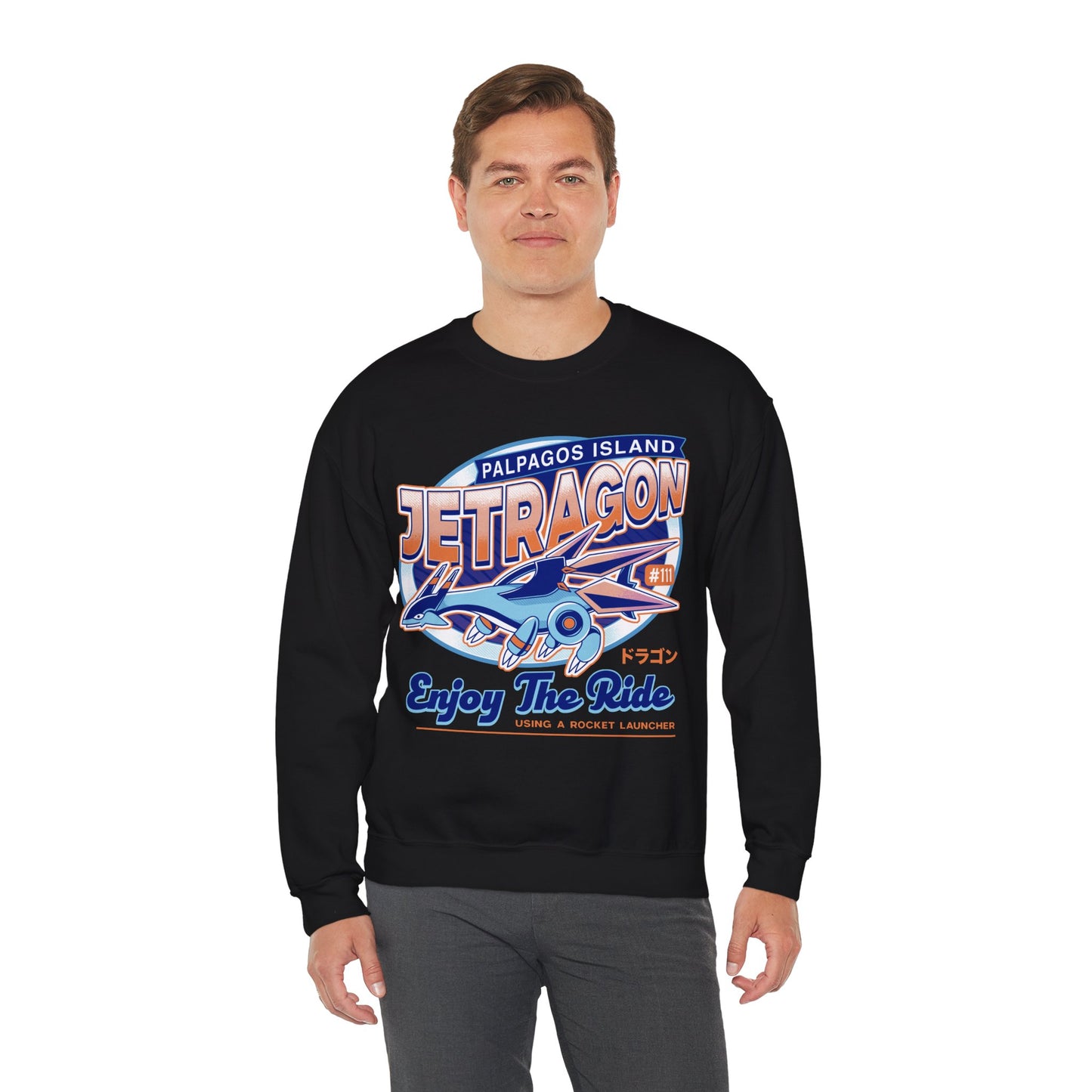 Jetragon Emblem Crewneck Sweatshirt