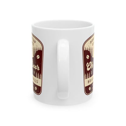 Oh Deer Diner Emblem Ceramic Mug