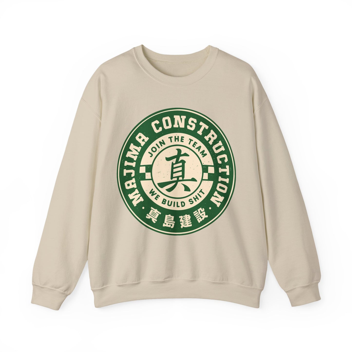 Majima Construction Emblem Crewneck Sweatshirt