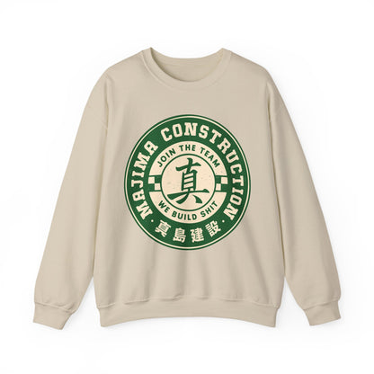 Majima Construction Emblem Crewneck Sweatshirt