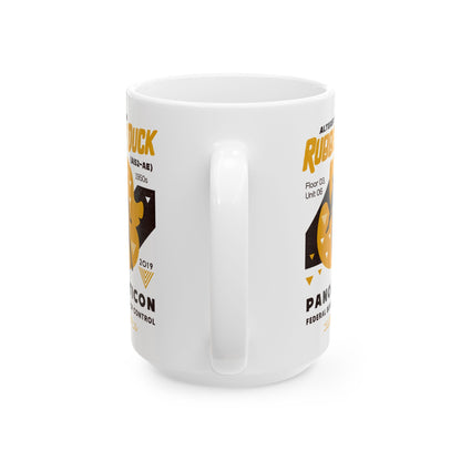 Rubber Duck Altered Item Ceramic Mug