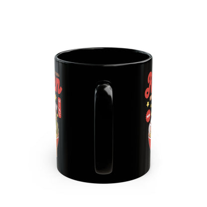 Serpent Of Ronka Ramen Black Mug