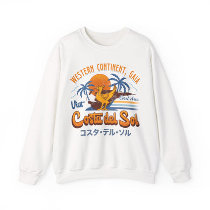 Costa Del Sol Vintage Unisex Crewneck Sweatshirt