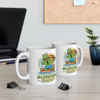 Cactuar Summer Camp Vintage Ceramic Mug