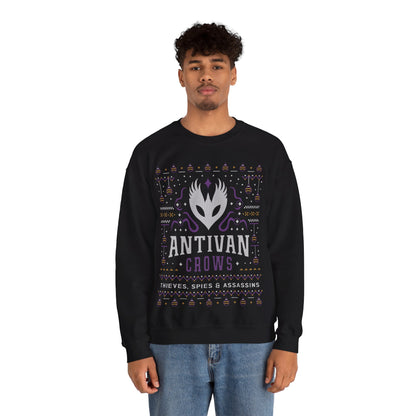 Antivan Crows Ugly Sweater Unisex Crewneck Sweatshirt