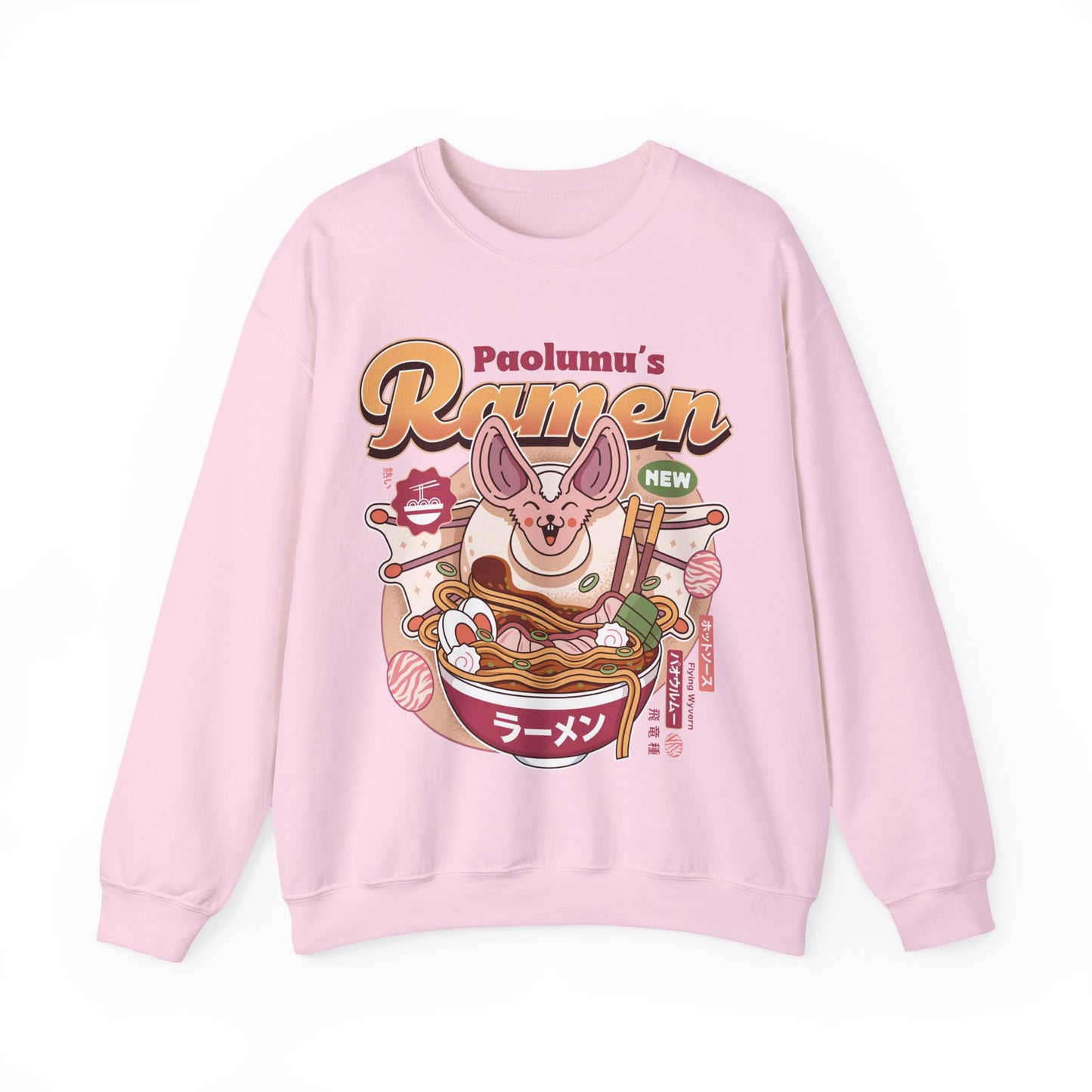 Paolumu Ramen Vintage Crewneck Sweatshirt