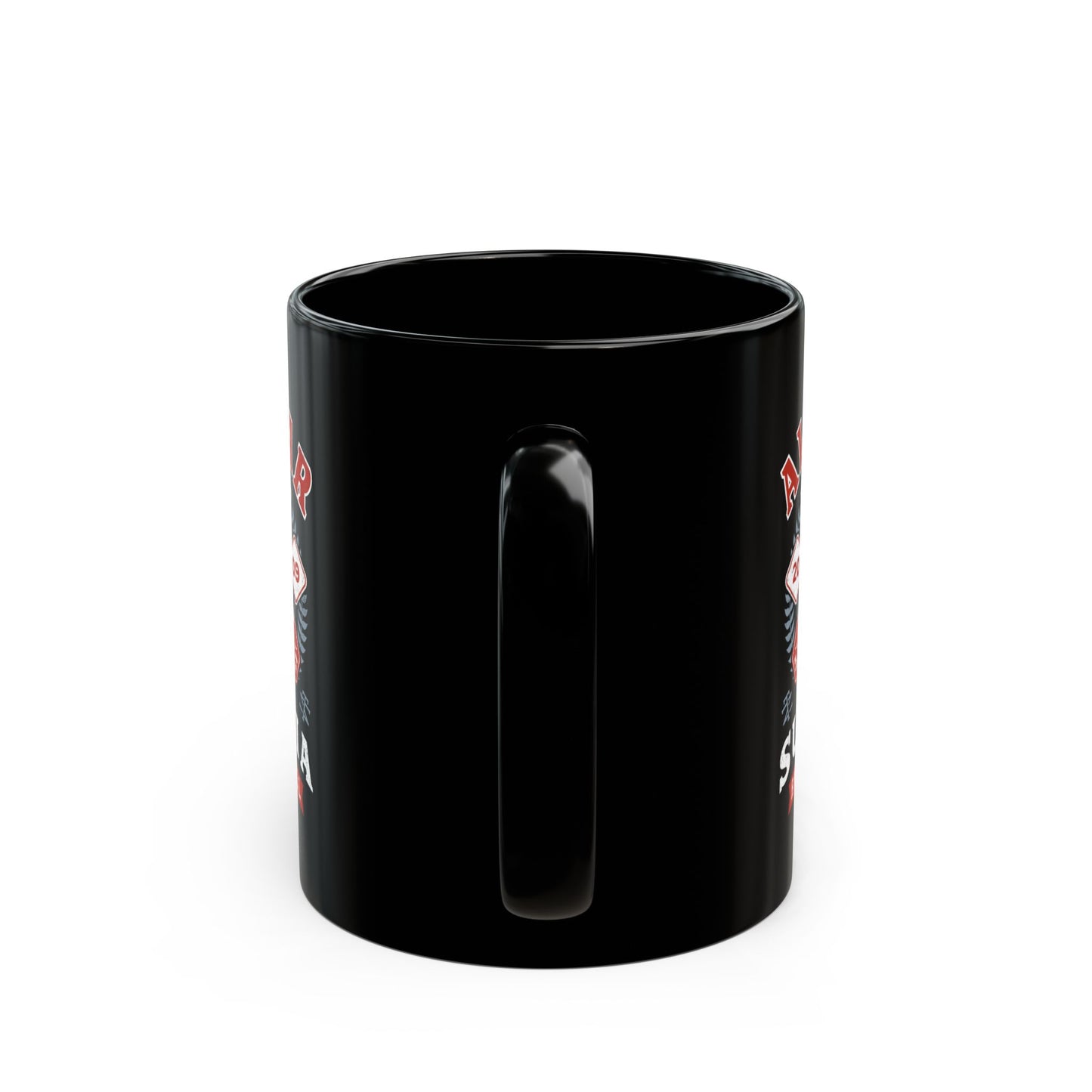 Dummy Shield Emblem Black Mug