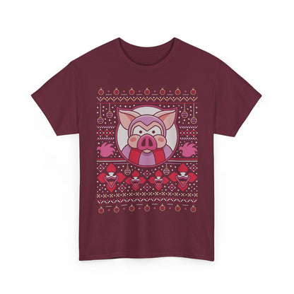 Evil Pigs Ugly Sweater Unisex T-Shirt