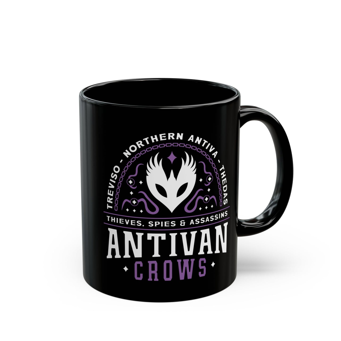 Antivan Crows Emblem Black Mug