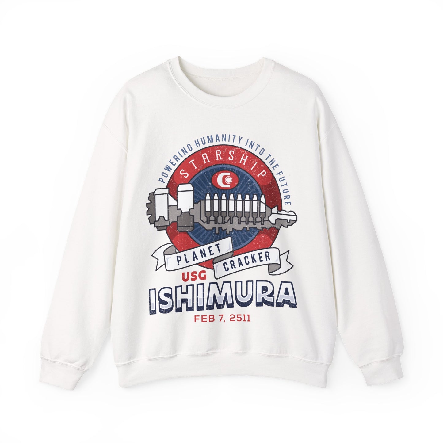 Ishimura Vintage Emblem Unisex Crewneck Sweatshirt