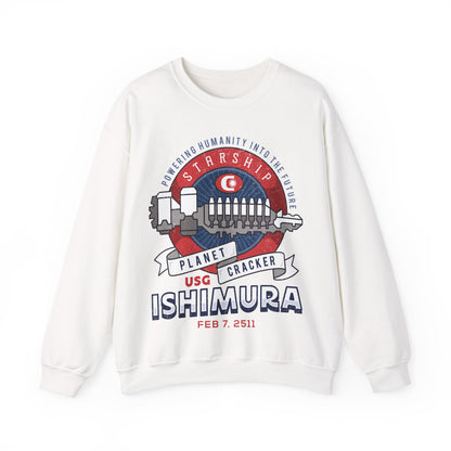 Ishimura Vintage Emblem Unisex Crewneck Sweatshirt