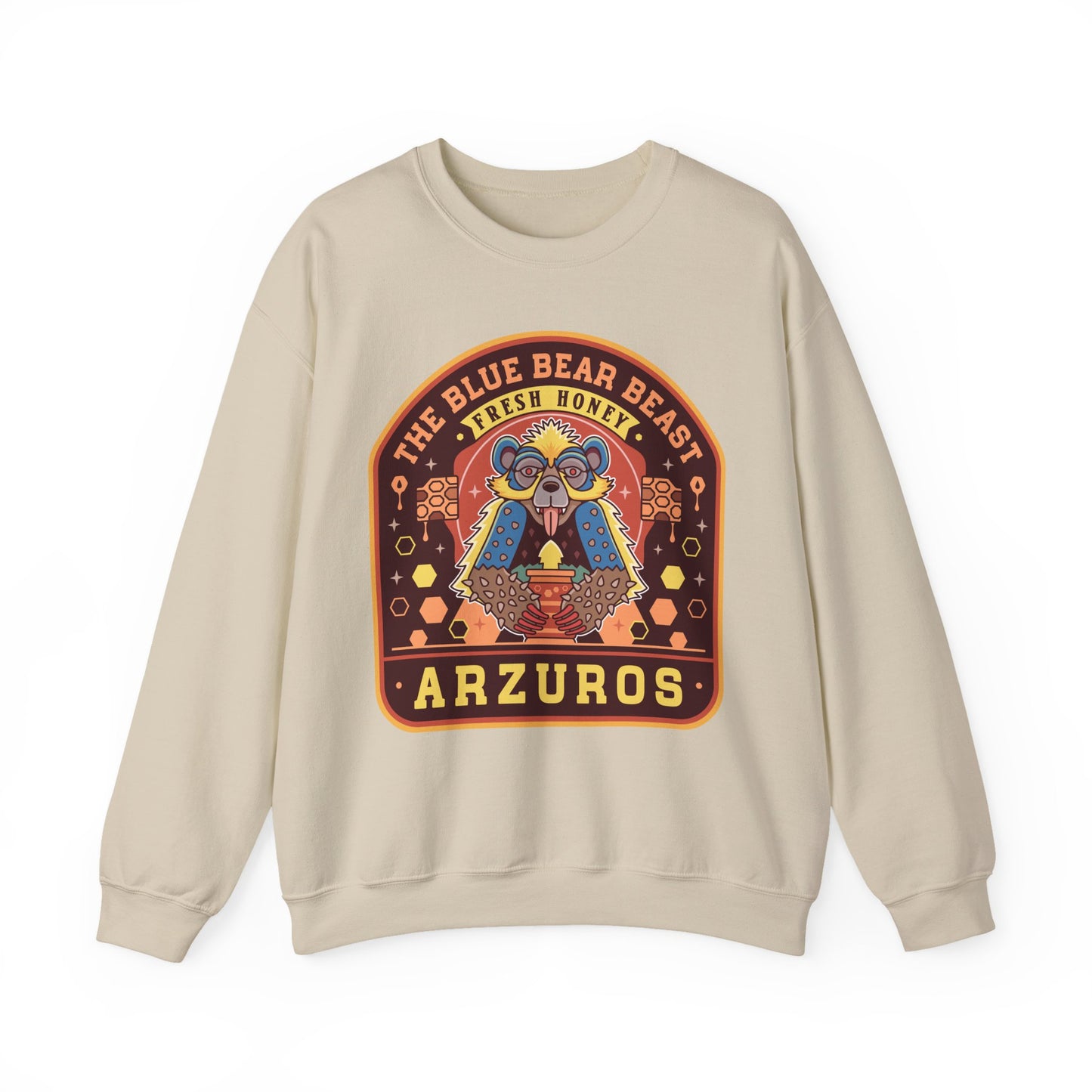 Arzuros Honey Emblem Crewneck Sweatshirt