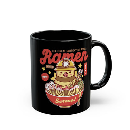 Serpent Of Ronka Ramen Black Mug