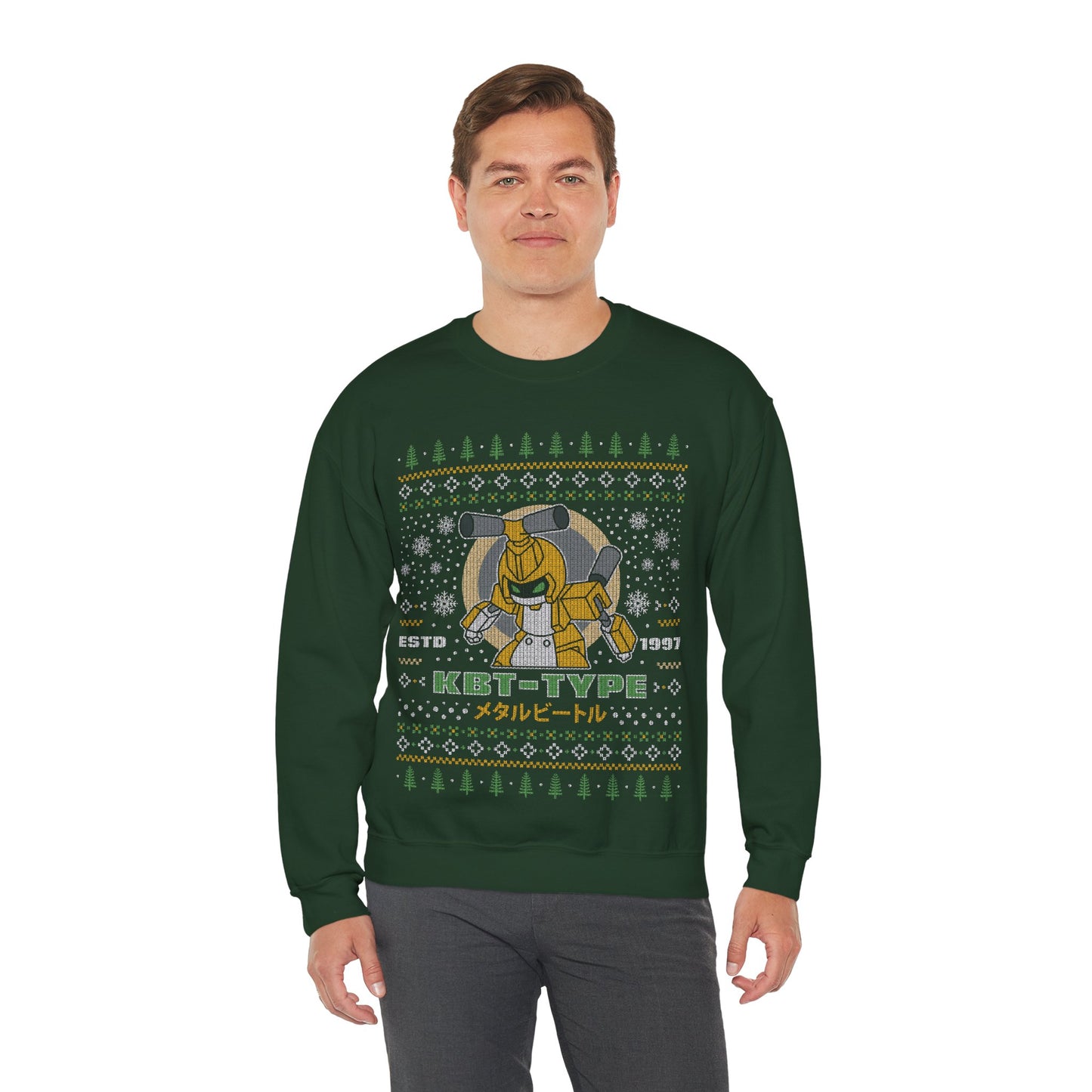 Kbt Type Ugly Sweater Unisex Crewneck Sweatshirt