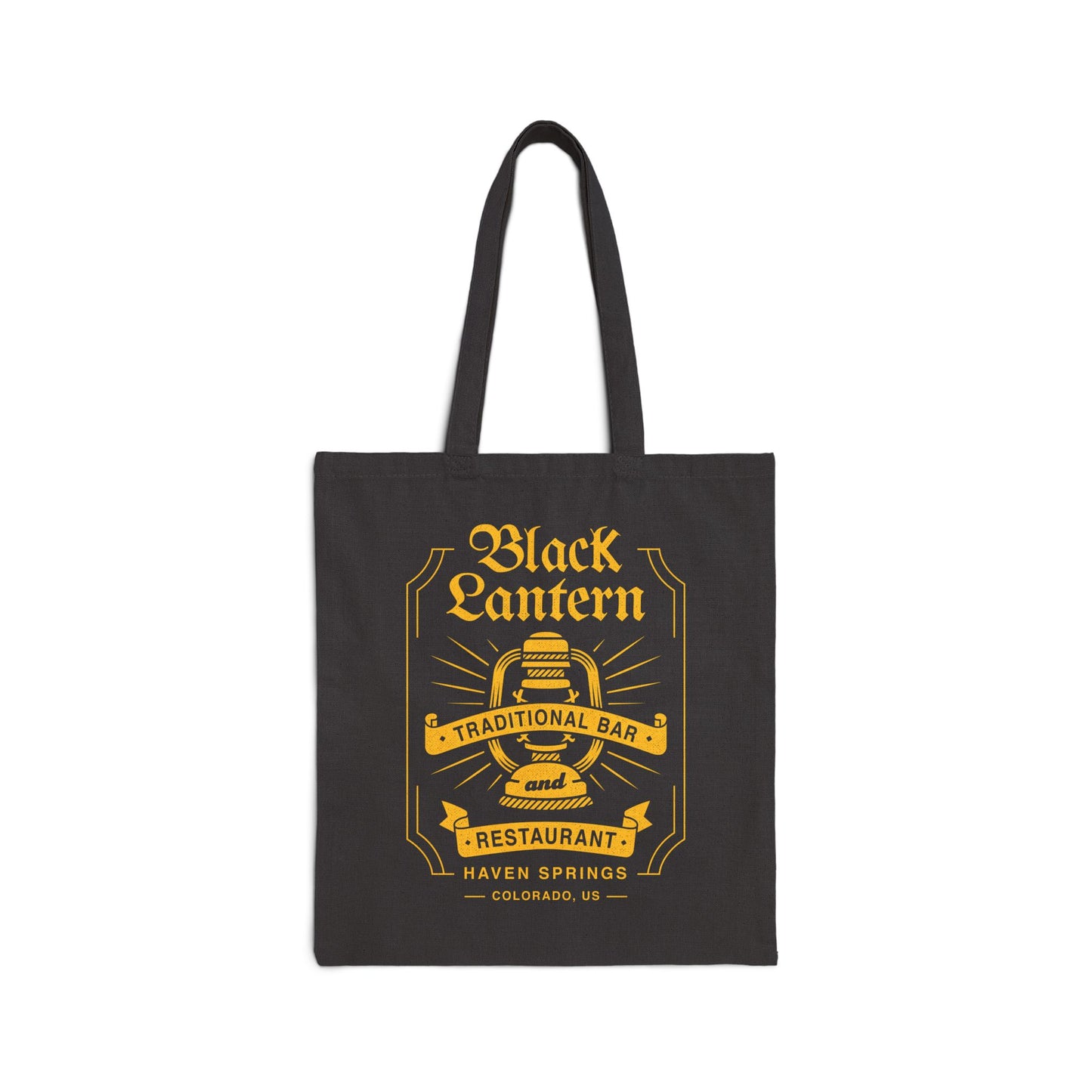 The Black Lantern Emblem Tote Bag