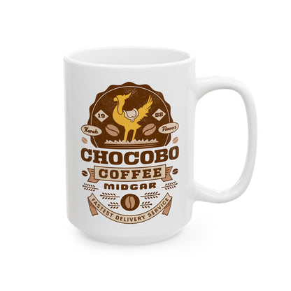 Chocobo Coffee Vintage Ceramic Mug