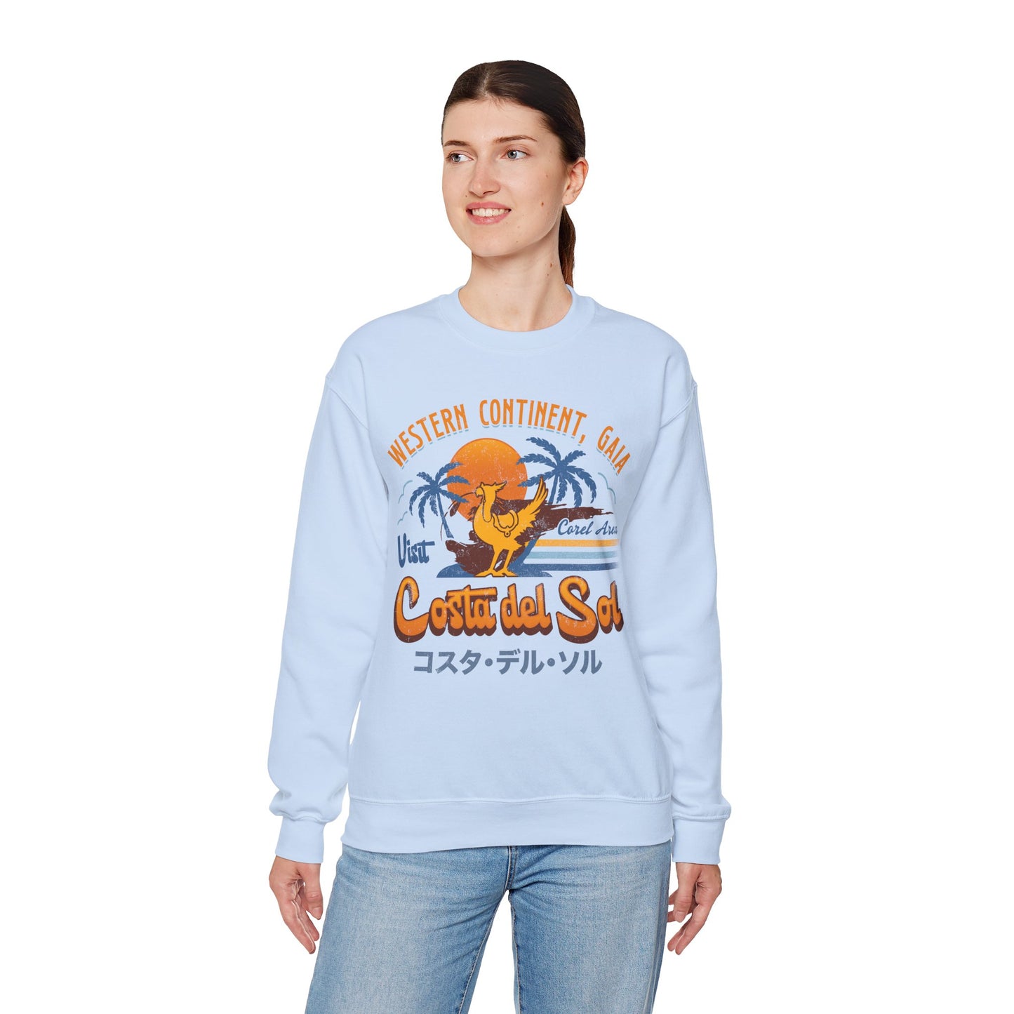 Costa Del Sol Vintage Unisex Crewneck Sweatshirt