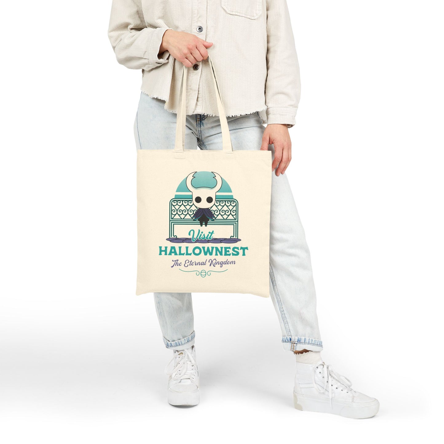 Visit Hallownest Emblem Canvas Tote Bag