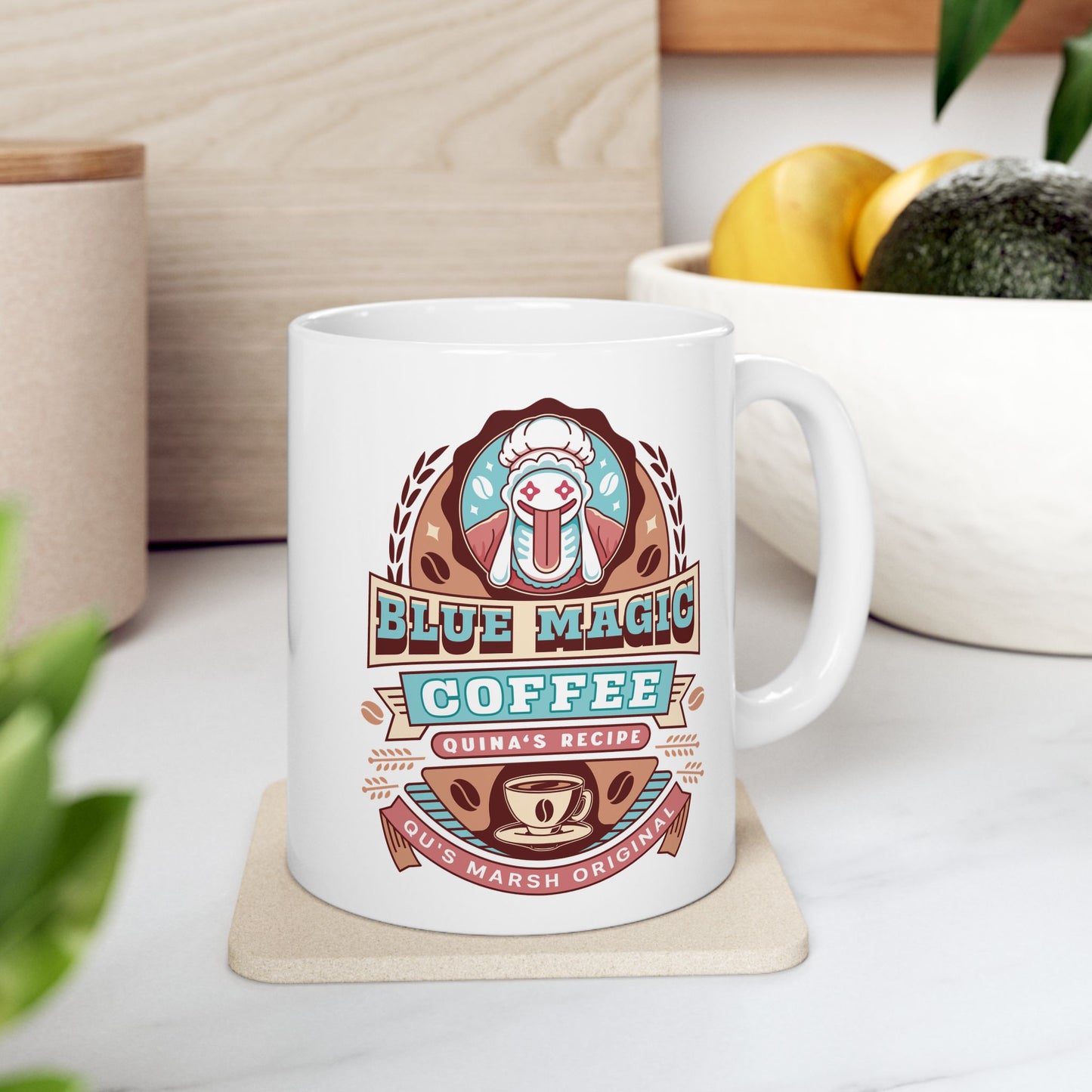 Quina Quen Coffee Vintage Ceramic Mug