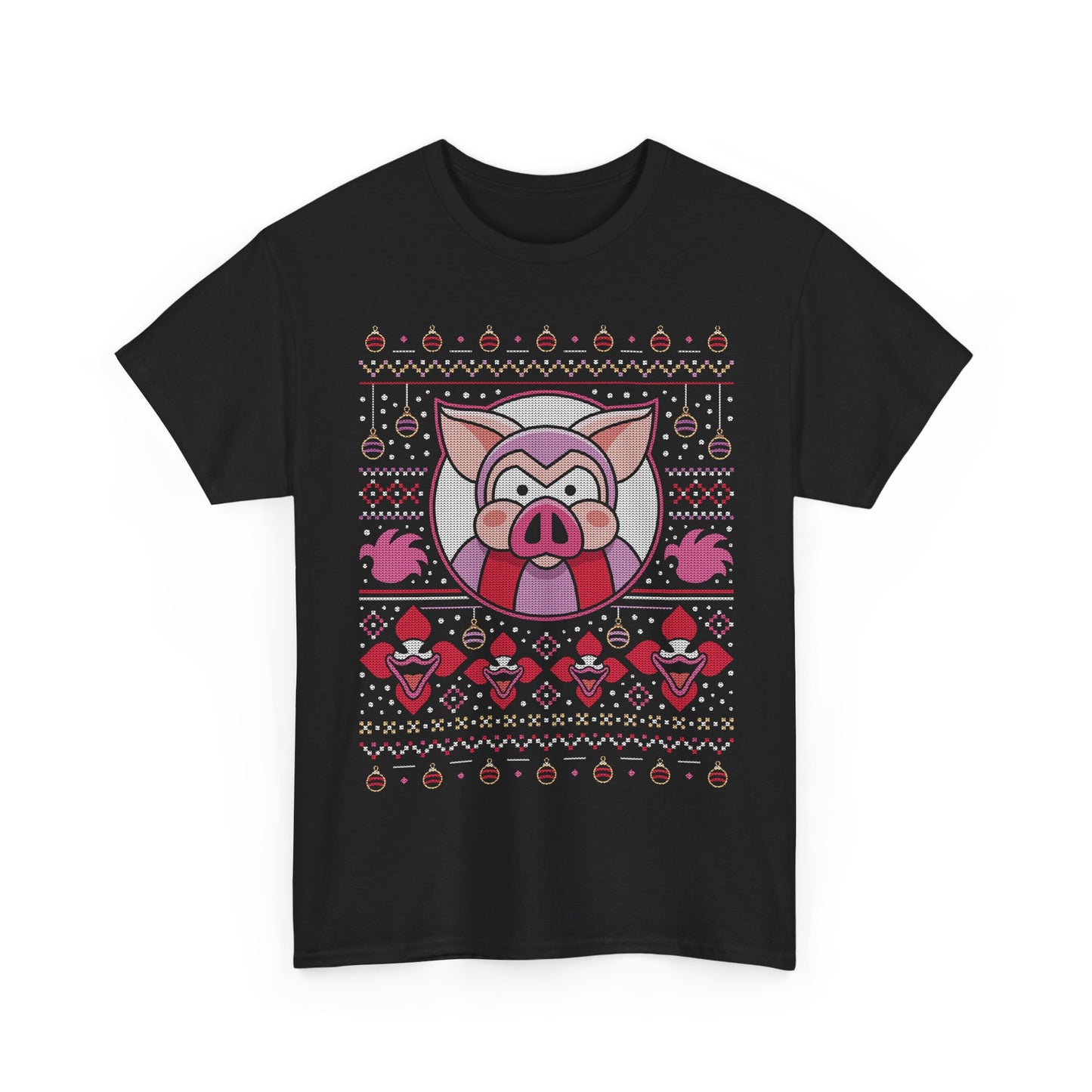 Evil Pigs Ugly Sweater Unisex T-Shirt