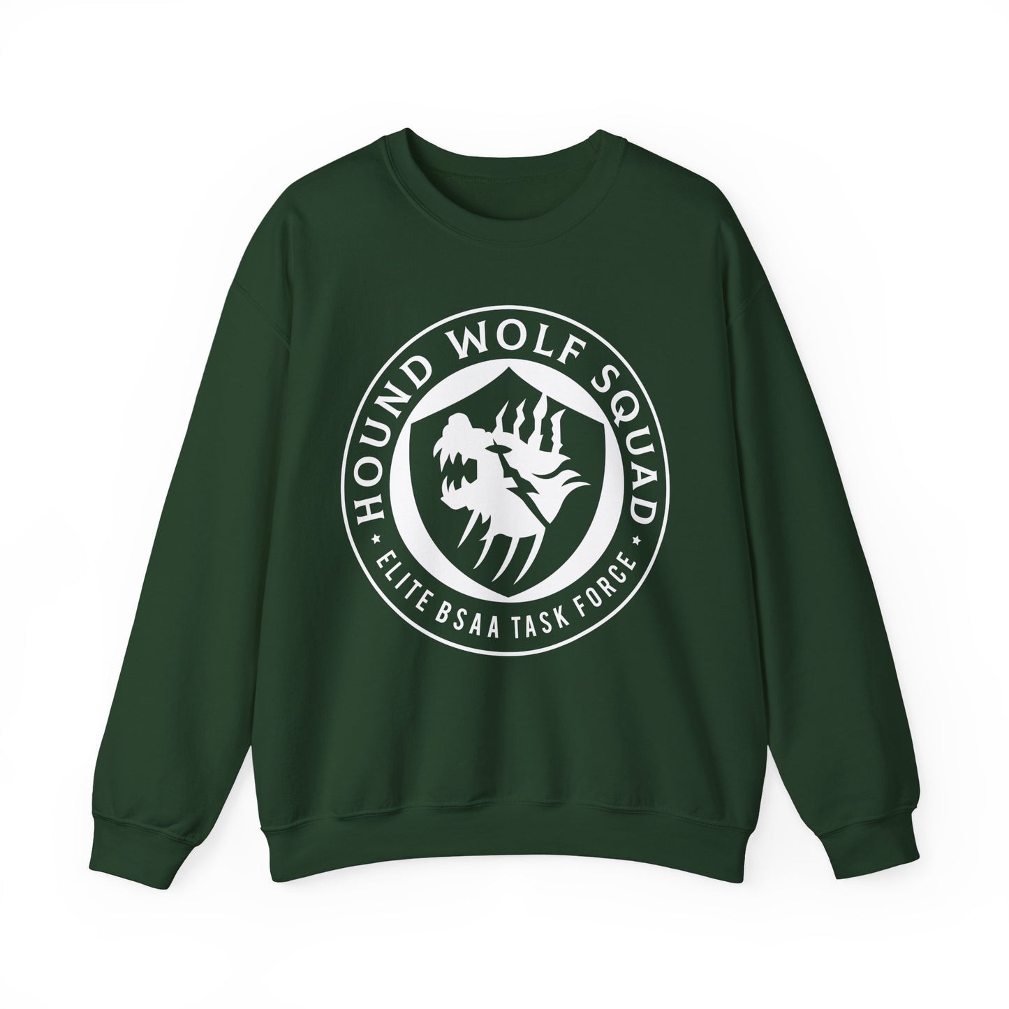 Hound Wolf Squad Crest Crewneck Sweatshirt