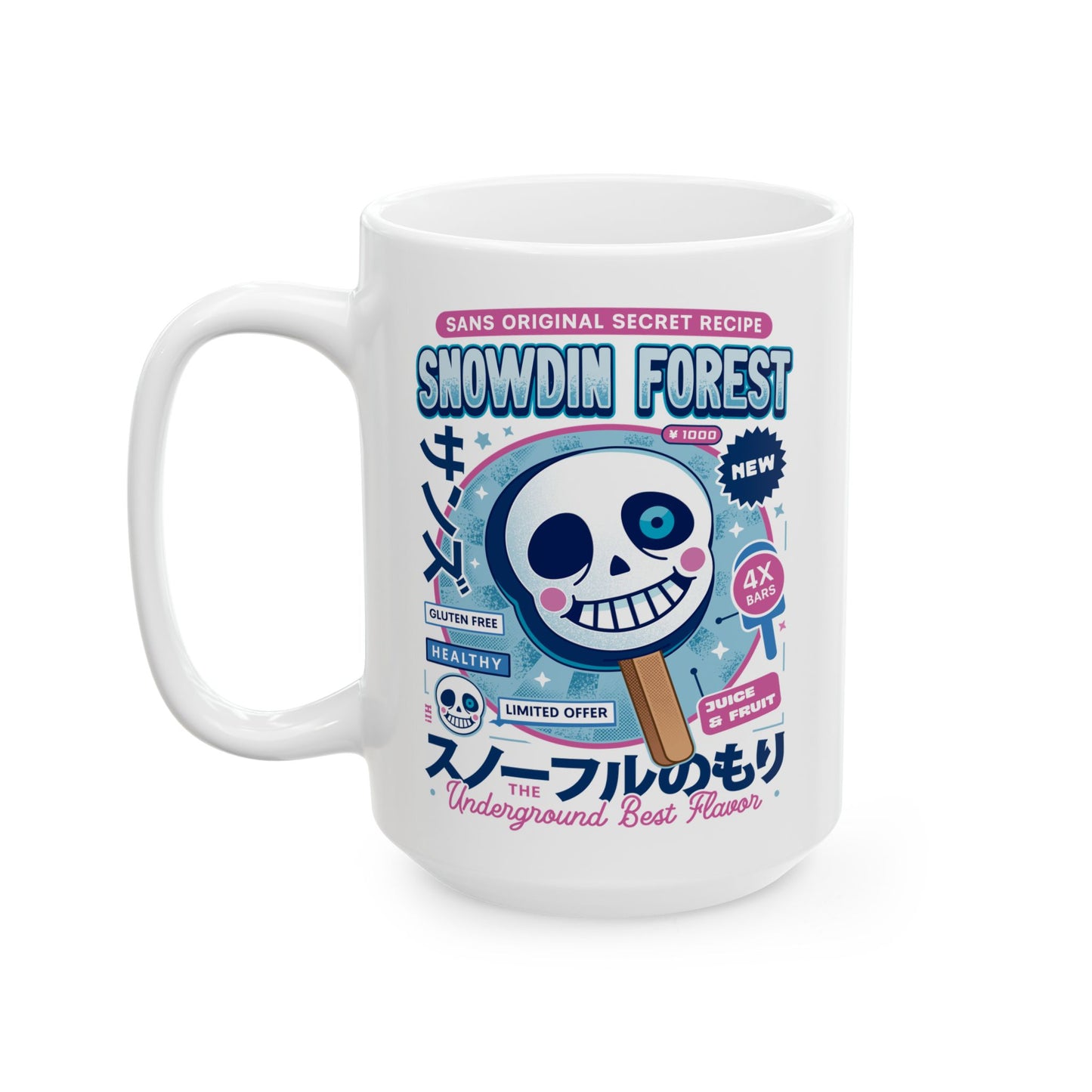 Snowdin Forest Ice Cream Ceramic Mug