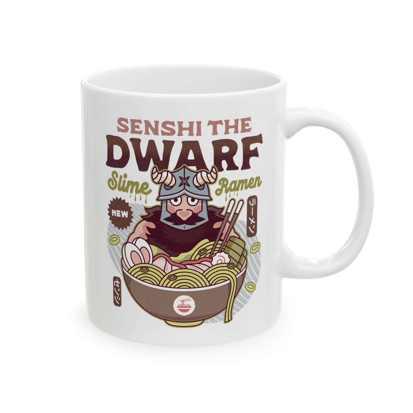 Dwarf Chef Slime Ramen Ceramic Mug