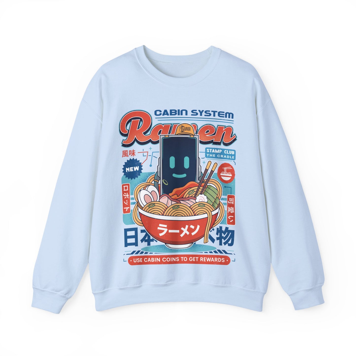 Cabin Coins Ramen Vintage Crewneck Sweatshirt