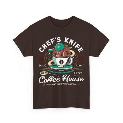 Chefs Knife Coffee Crest Unisex T-Shirt