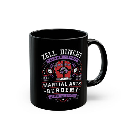Zell Dincht Academy Emblem Black Mug