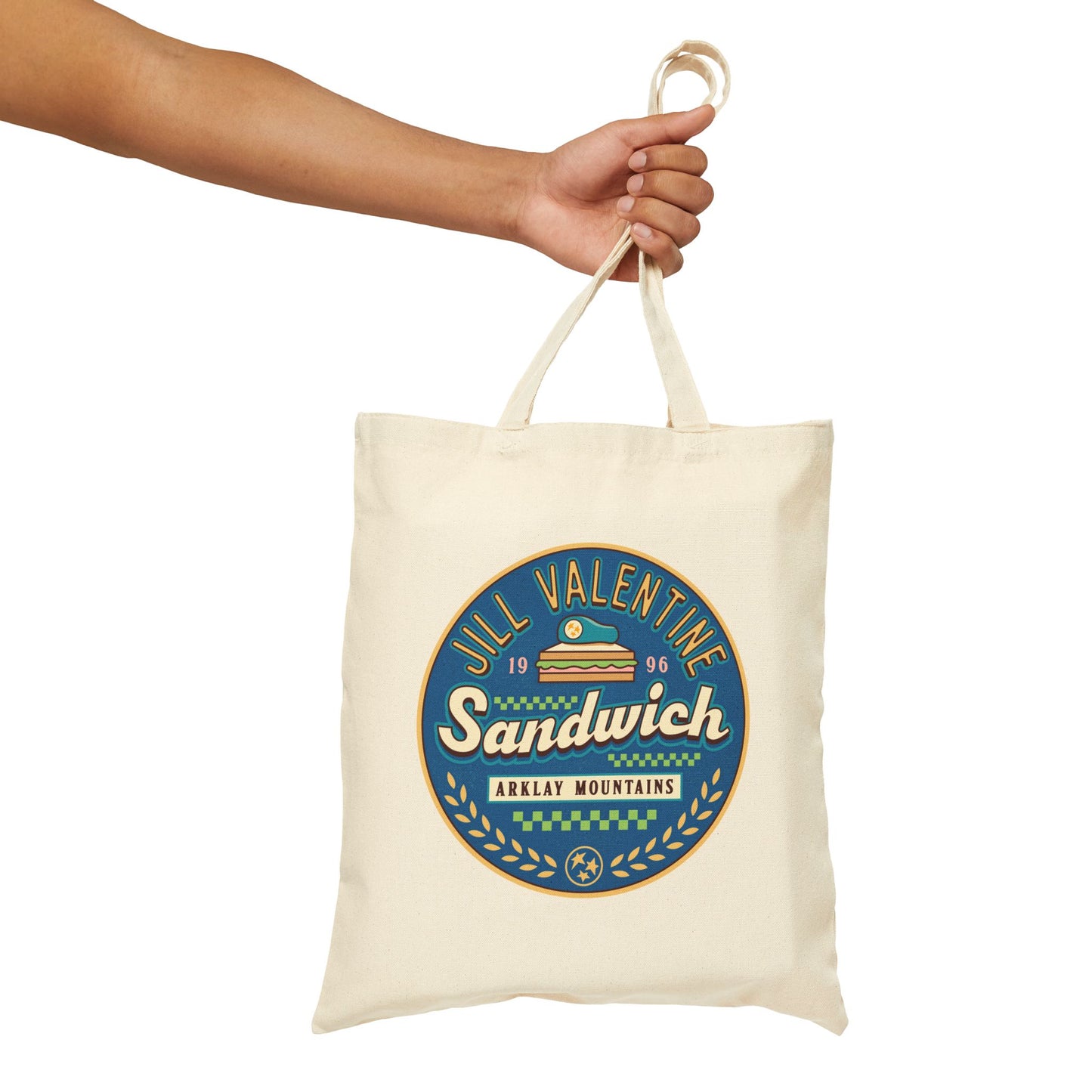 Jill Valentine Sandwich Canvas Tote Bag